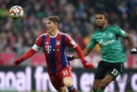 Fussball 1. Bundesliga Saison 14/15: FC Bayern Muenchen - FC Schalke 04