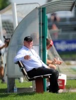 Fussball 1. Bundesliga Saison   2011/2012 : Praesident Uli Hoeness (FC Bayern Muenchen)