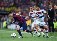 Fussball CHL 14/15 Halbfinale: Lionel Messi (Barca)