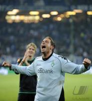 Fussball UEFA Cup Halbfinale  08/09  Hamburger SV - Werder Bremen