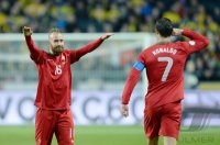 Fussball WM Qualifikation 2014 Playoff: JUBEL Cristiano Ronaldo (Portugal)