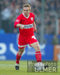 FUSSBALL Bundesliga: Stuttgart, HELDT, Einzelaktion am Ball