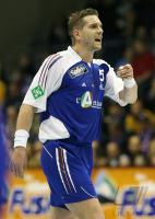 Handball-WM: Frankreich, Guillaume GILLE am Ball