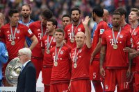Fussball 1. Bundesliga Saison 14/15: FC Bayern Muenchen -  1. FSV Mainz 05