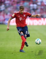 Fussball 1. Bundesliga Saison 17/18: FC Bayern Muenchen -  VfB Stuttgart