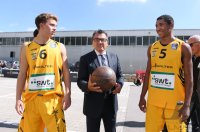 Basketball 1. Bundesliga 16/17  Teamvorstellung Walter Tigers Tuebingen