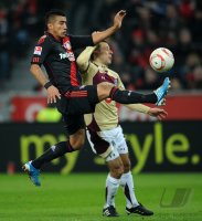 Fussball: 1. Bundesliga Saison 2010/2011: Leverkusen - Hannover
