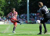 FUSSBALL, 1. BUNDESLIGA, TESTSPIEL: Fanclub Lohner Bayern Union - FC Bayern Muenchen