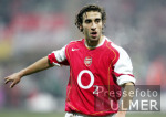 Fussball UCL: London,  FLAMINI zeigend