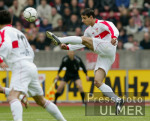 FUSSBALL   VfB Stuttgart - Bayer Leverkusen  Ganea (VfB) am Ball
