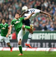 Fussball, 1. Bundesliga  Saison 2013/2014: SV Werder Bremen - FC Schalke 04