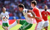 Fussball Europameisterschaft Achtelfinale 2016: Wales - Nordirland