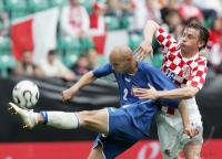 Fussball  WM 2006: Testspiel Kroatien gegen Polen