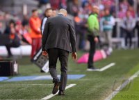 Fussball 1. Bundesliga  Saison 2015/2016: FC Bayern Muenchen - Borussia Moenchengladbach