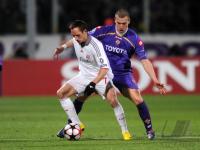 FUSSBALL  International CHL 09/10 :  AC Florenz - FC Bayern  Muenchen