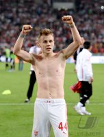 FUSSBALL DFB POKAL  Saison 2012/2013:  JUBEL Alexandru Maxim (VfB Stuttgart)