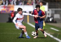 FUSSBALL Fussball UEFA Youth League 24/25: VfB Stuttgart - FC Barcelona