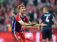 Fussball CHL 14/15 Viertelfinale: FC Bayern Muenchen  - FC Porto