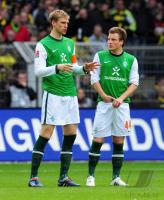 FUSSBALL, 1. BUNDESLIGA, 29. Spieltag: Bremen, MERTESACKER und BARGFREDE