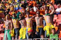 FUSSBALL WM 2010, VIERTELFINALE: Holland - Brasilien