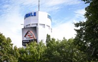 LED - Werbewand am Mahle Turm