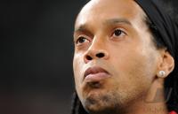 FUSSBALL INTERNATIONAL: AC Mailand - Lazio Rom, RONALDINHO
