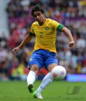 FUSSBALL Olympia 2012 Maenner: Brasilien - Weissrussland