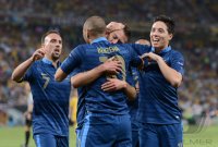 Fussball International Europameisterschaft 2012: Ukraine - Frankreich