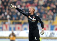 FUSSBALL SERIE A:  Torwart Jean Francois Gillet  (FC Bologna)