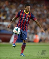 FUSSBALL International 2013/2014: Daniel Alves (Barca)