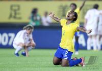 Fussball International  5. FIFA Frauen Weltmeisterschaft 2007 in ChinaBrasilien - DaenemarkBrazil vs. Denmark