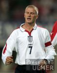 Fussball WM Quali AUT-ENG; Enttaeuschung Beckham