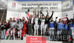 Ski Alpin; WM Bormio Team Wettbewerb; Gold Fuer Deutschland