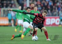 Fussball 1. Bundesliga  Saison 2011/2012:  SC Freiburg - SV Werder Bremen