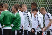 FUSSBALL INTERNATIONAL EURO 2012:  Training der Deutschen Nationalmannschaft