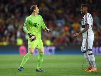 Fussball CHL 14/15 Halbfinale: Enttaeuschung FC Bayern Muenchen