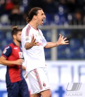 FUSSBALL SERIE A:  Zlatan Ibrahimovic (AC Mailand)