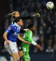 Fussball 1. Bundesliga, Saison 2011/2012: Schalke 04 - VfL Wolfsburg