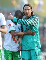 Fussball: 1. Bundesliga Saison 2010/2011: St. Pauli - Werder Bremen