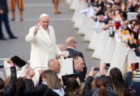 Rom Generalaudienz;  Papst Franziskus I.