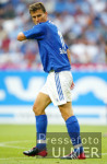 FUSSBALL 1. Bundesliga S04, SAND blick ueber die Schulter