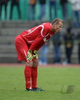 FUSSBALL 1. Bundesliga 2013/2014: Torwart Alexander Manninger (FC Augsburg)