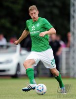 Fussball 1. Bundesliga, Testspiel: Werder Bremen, SCHINDLER am Ball