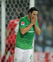 Fussball 1. Bundesliga  Saison 2011/2012:  Claudio Pizarro (SV Werder Bremen)