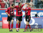 Fussball 1. Bundesliga: Leverkusen - Bayern, Jubel Leverkusen