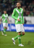 Fussball, 1. Bundesliga  Saison 2014/2015: VfL Wolfsburg - SC Freiburg