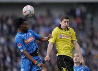 Fussball 1. Bundesliga  2010/2011:  TSG 1899 Hoffenheim  - Borussia Dortmund