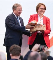 Politik, Bundestagswahl 2021 Wahlkampf CDU; Union-Kanzlerkandidat Armin Laschet