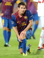 Fussball Champions League  Saison 2011/2012:  Lionel Messi (Barca)