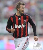 FUSSBALL SERIE A:  BECKHAM   (AC Mailand)
